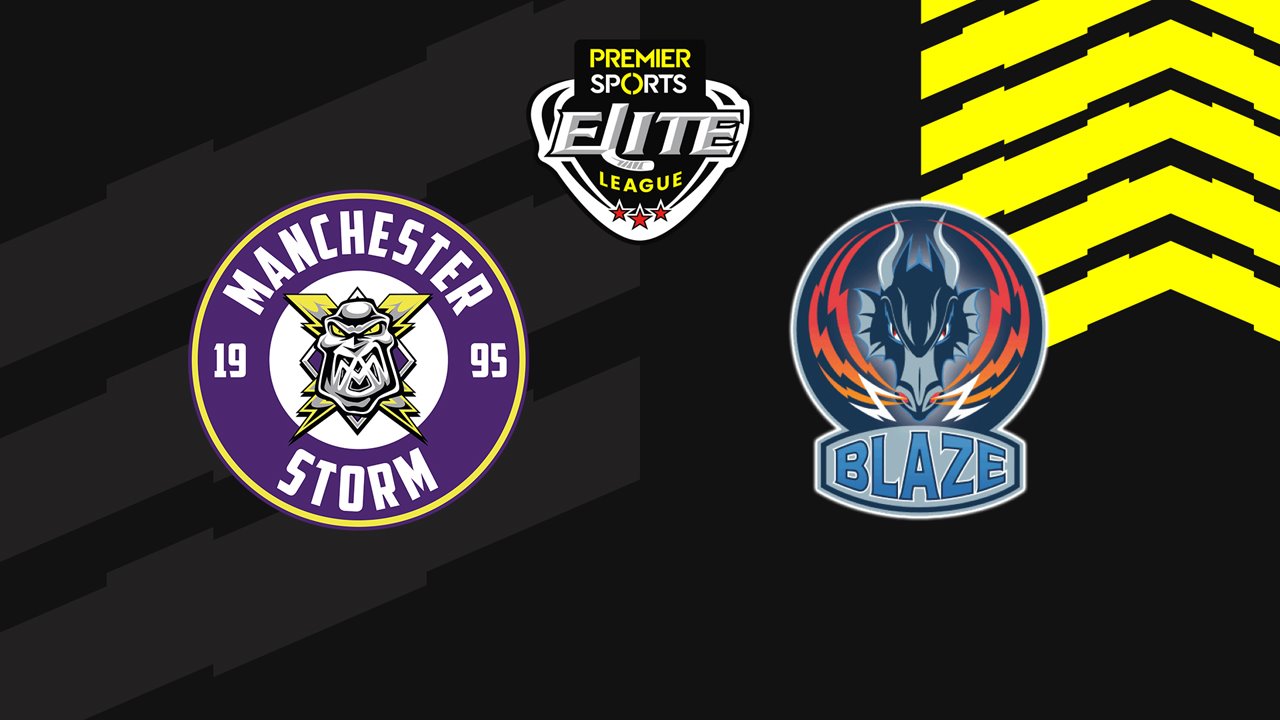 Manchester Storm vs Coventry Blaze poster