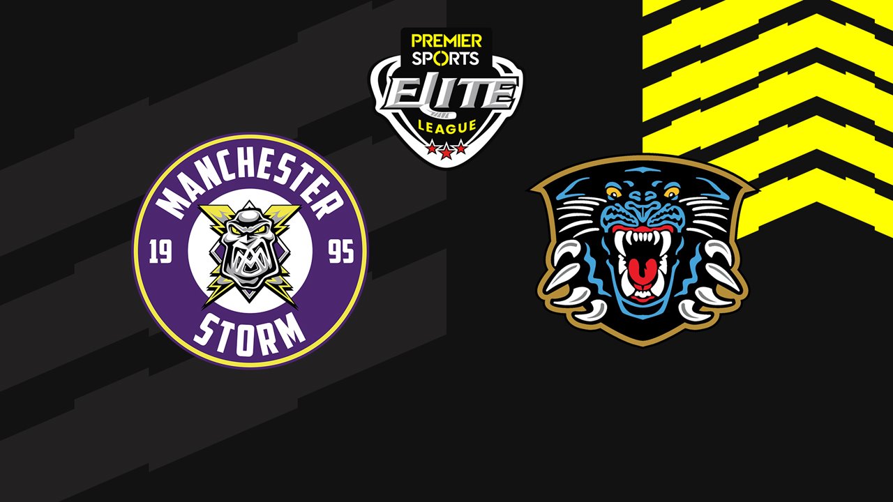 Manchester Storm vs Nottingham Panthers poster