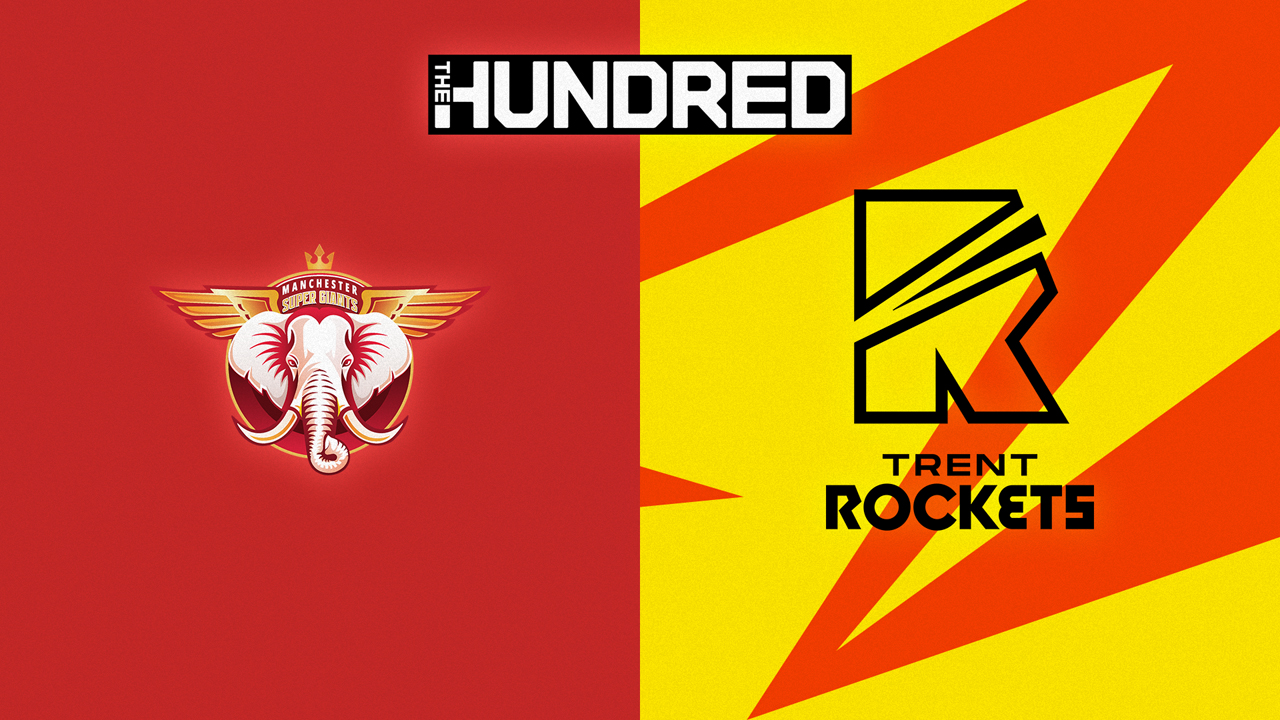 Manchester Super Giants vs Trent Rockets poster