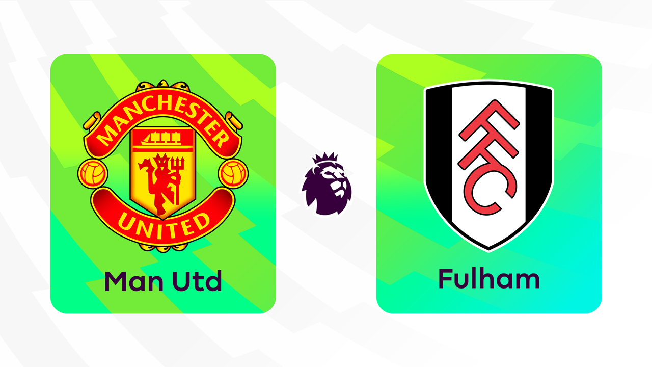 Manchester United vs Fulham poster