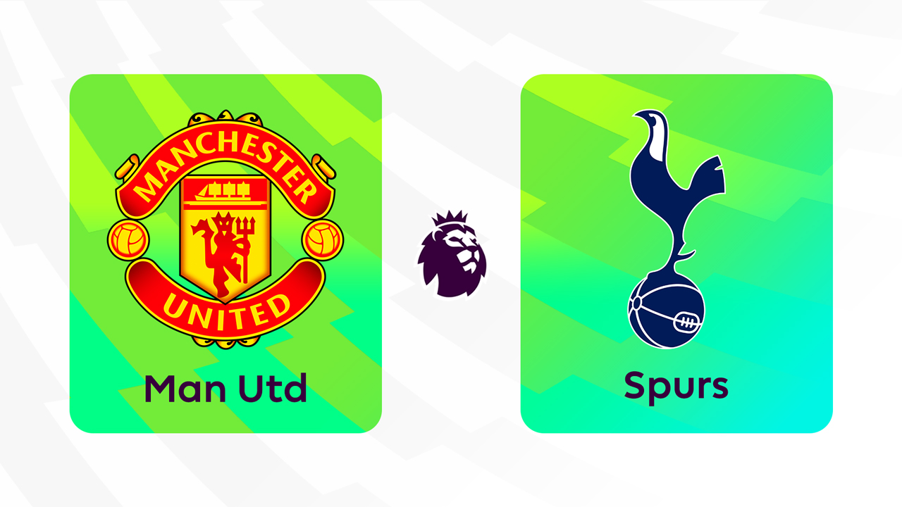 Manchester United vs Tottenham Hotspur poster