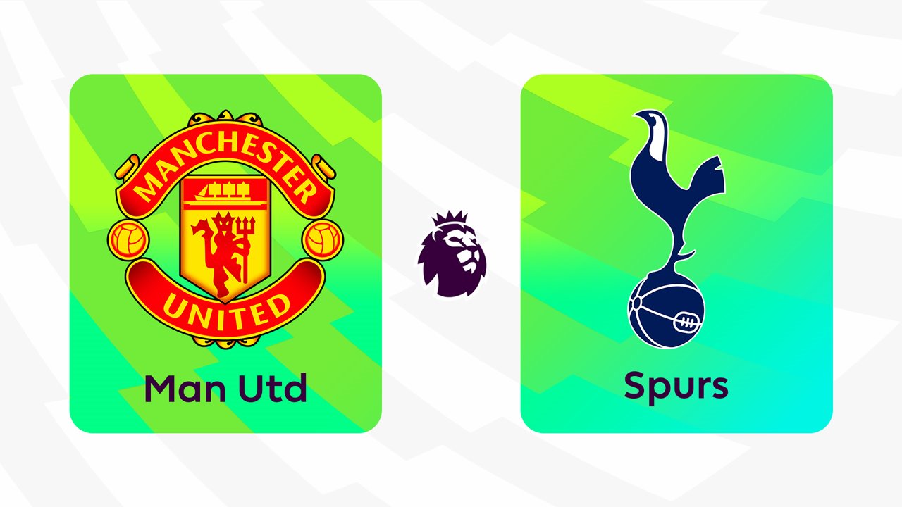 Manchester United vs Tottenham Hotspur poster