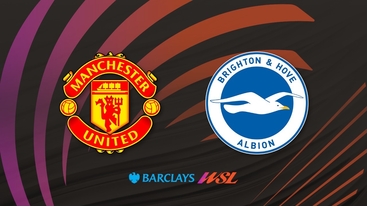 Manchester United WFC vs Brighton WFC poster