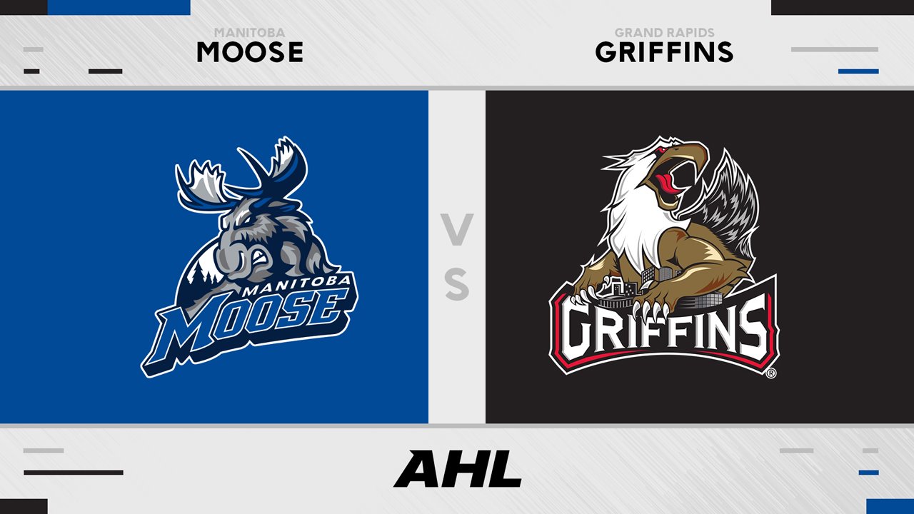 Manitoba Moose vs Grand Rapids Griffins poster