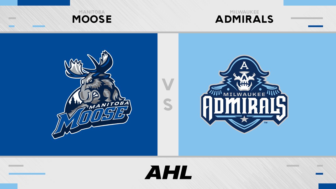 Manitoba Moose vs Milwaukee Admirals poster