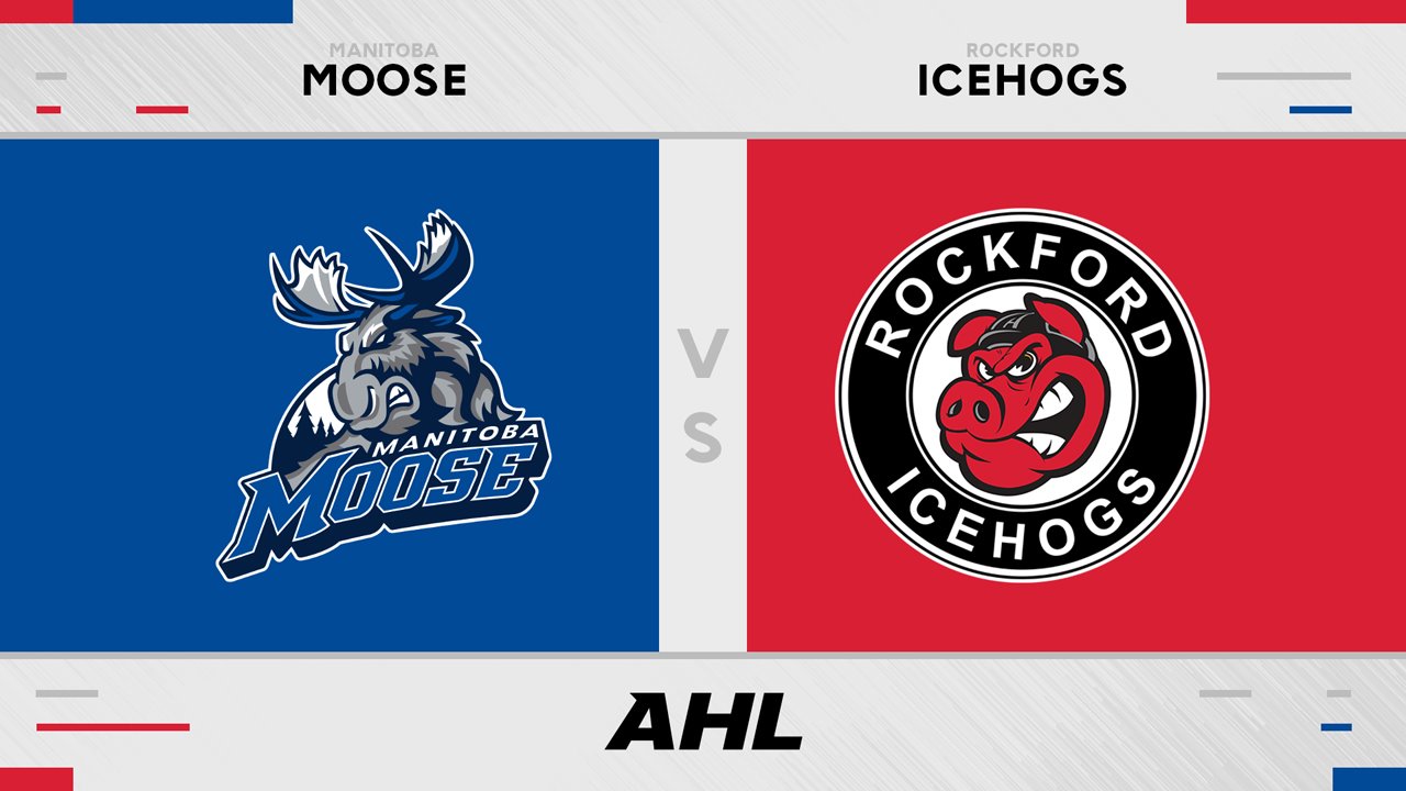 Manitoba Moose vs Rockford IceHogs poster