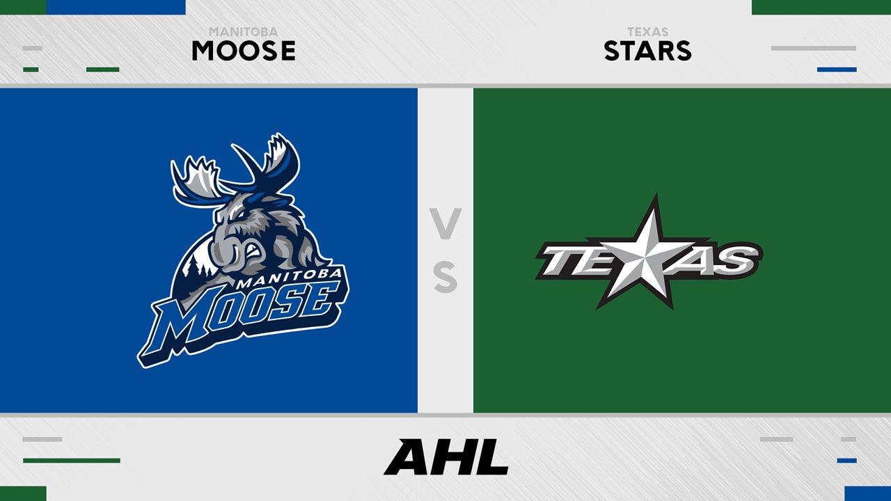 Manitoba Moose vs Texas Stars poster