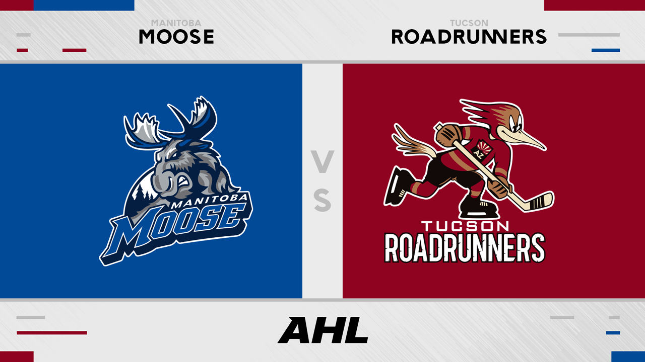 Manitoba Moose vs Tucson Roadrunners poster