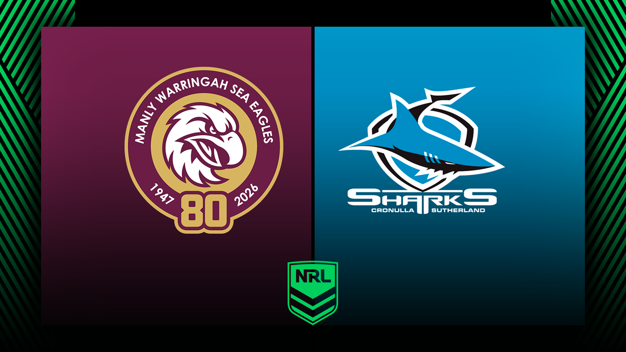 Manly Sea Eagles vs Cronulla Sharks poster