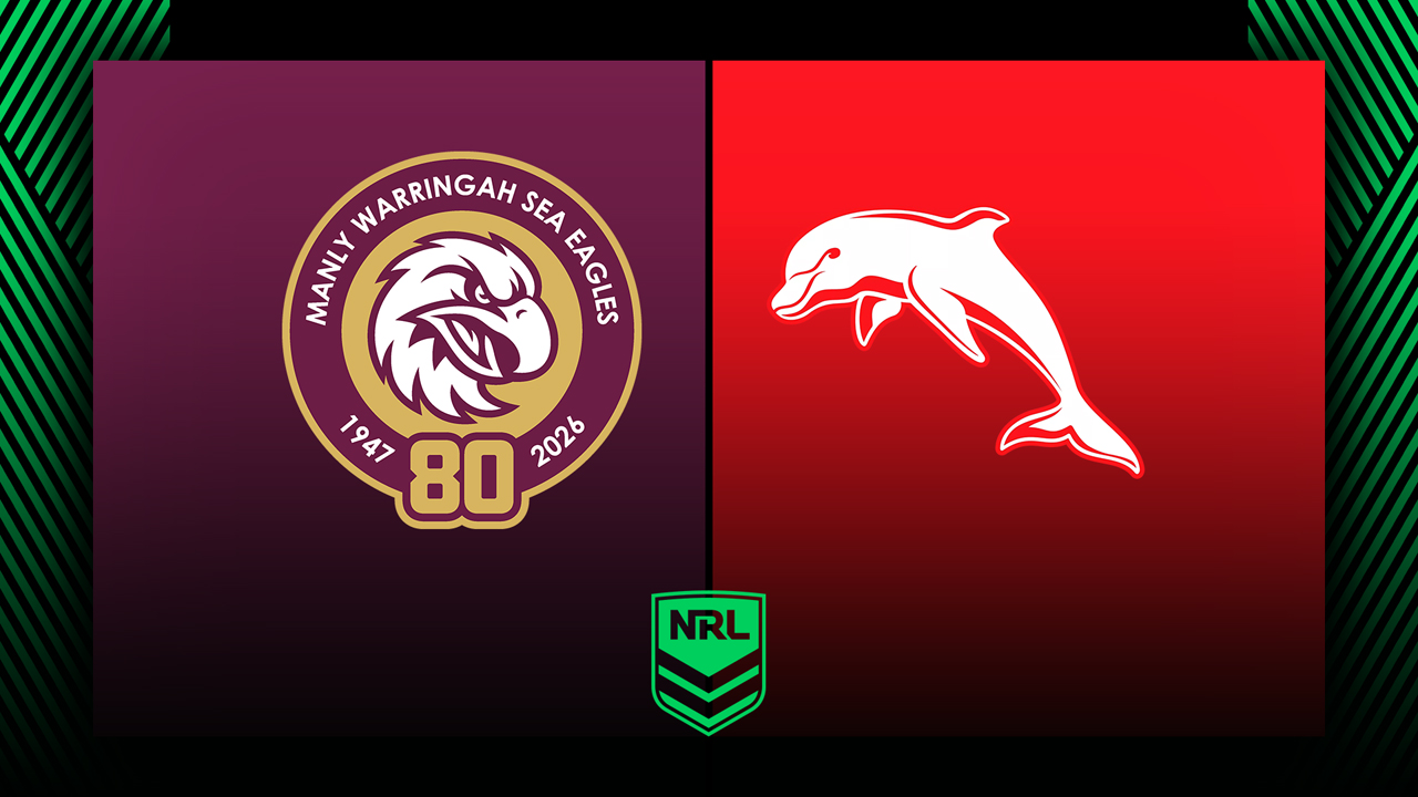Manly Sea Eagles vs Dolphins poster