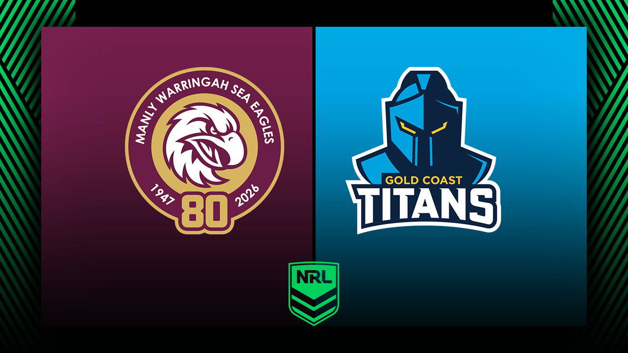 Manly Sea Eagles vs Gold Coast Titans poster