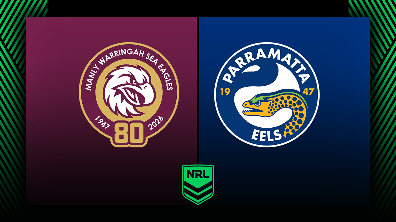 Manly Sea Eagles vs Parramatta Eels poster