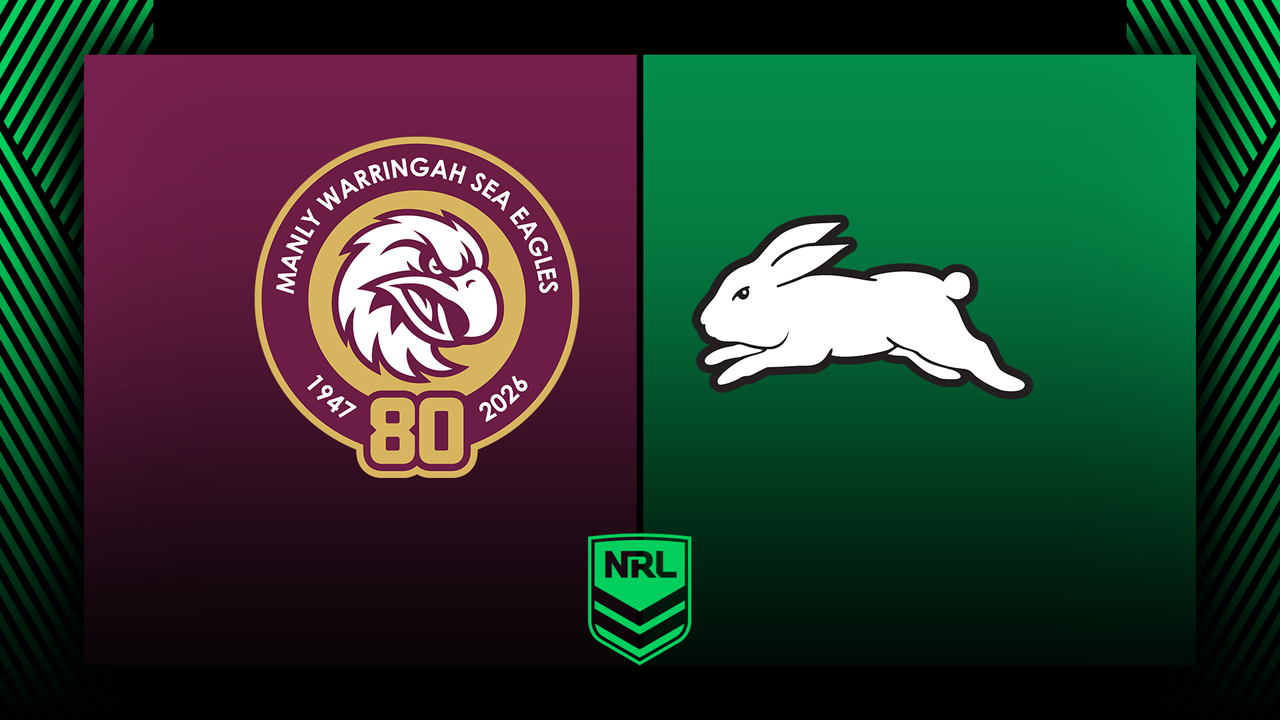 Manly Sea Eagles vs South Sydney Rabbitohs poster