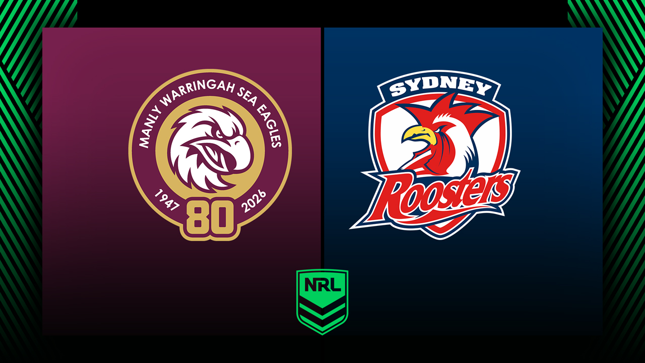 Manly Sea Eagles vs Sydney Roosters poster