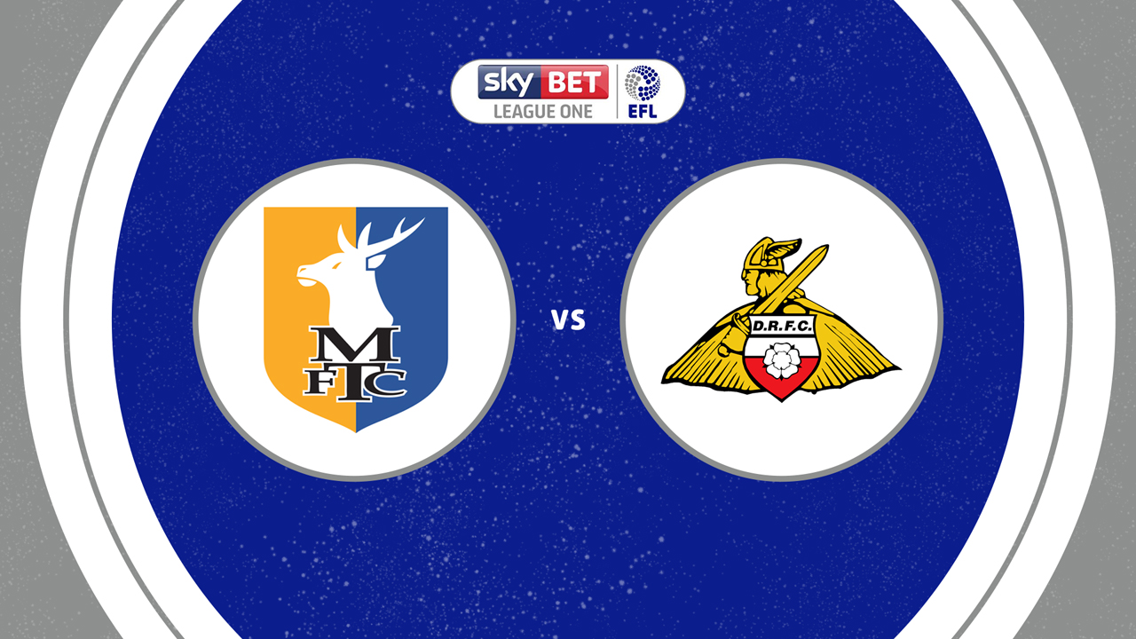 Mansfield Town vs Doncaster Rovers poster