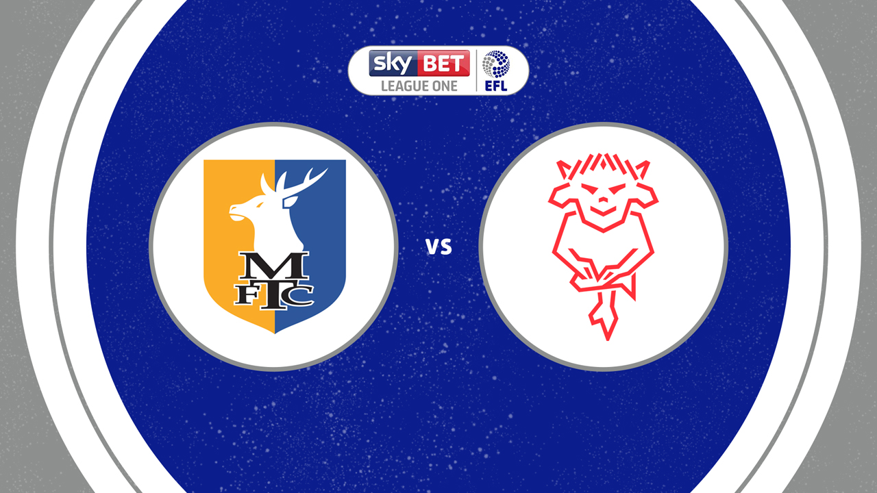Mansfield Town vs Lincoln City poster