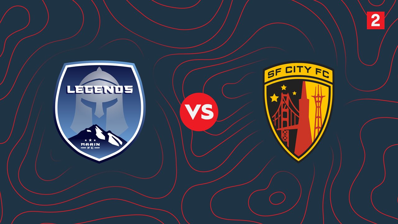 Marin FC Legends vs San Francisco City FC poster