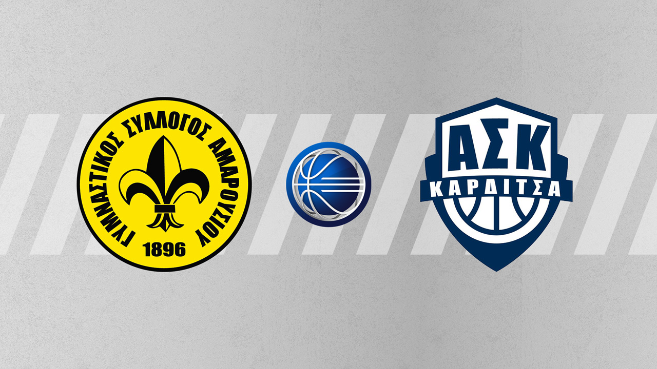 Maroussi B.C. vs ASK Karditsas BC poster