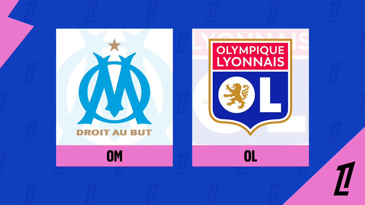 Marseille vs Lyon poster