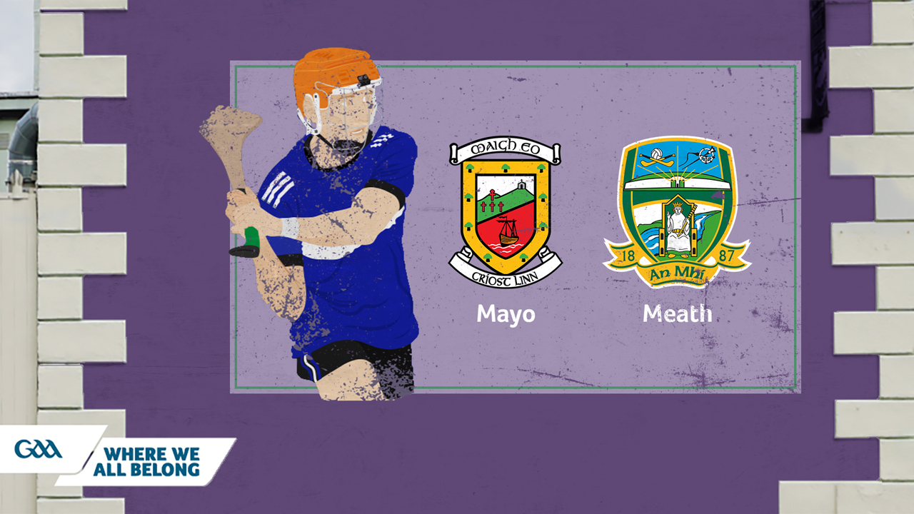 Mayo GAA Hurling vs Meath GAA Hurling poster