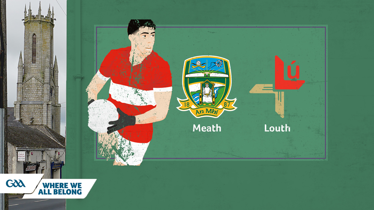 Meath GAA Football vs Louth GAA Football poster