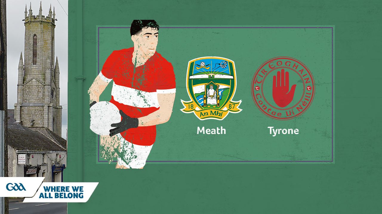 Meath GAA Football vs Tyrone GAA Football poster