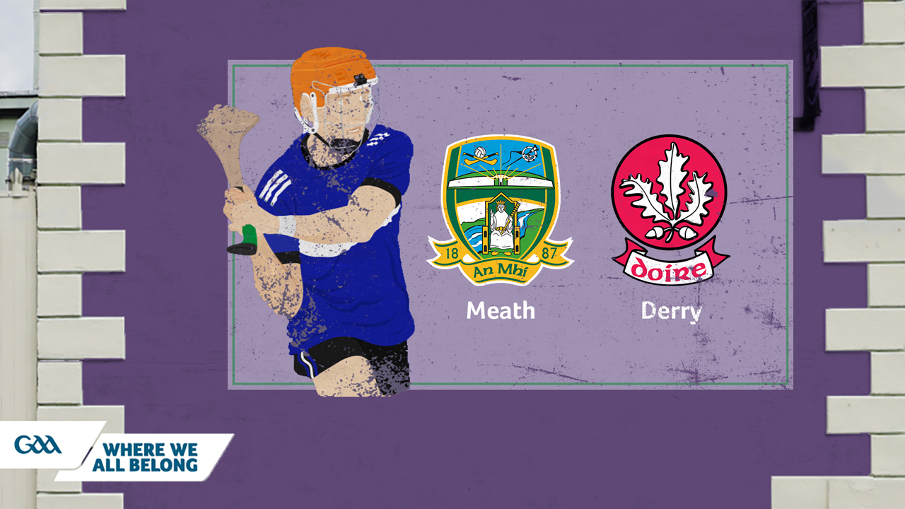Meath GAA Hurling vs Derry GAA Hurling poster