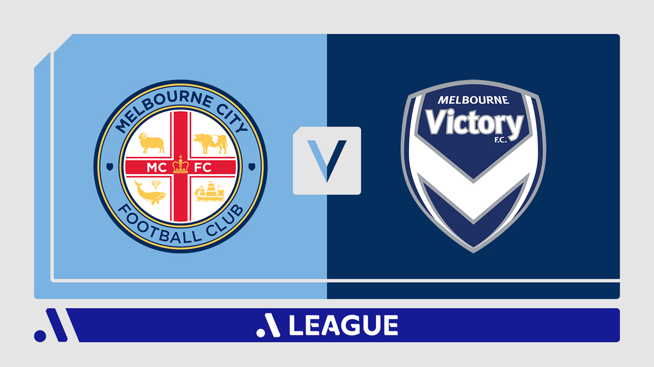 Melbourne City vs Melbourne Victory poster