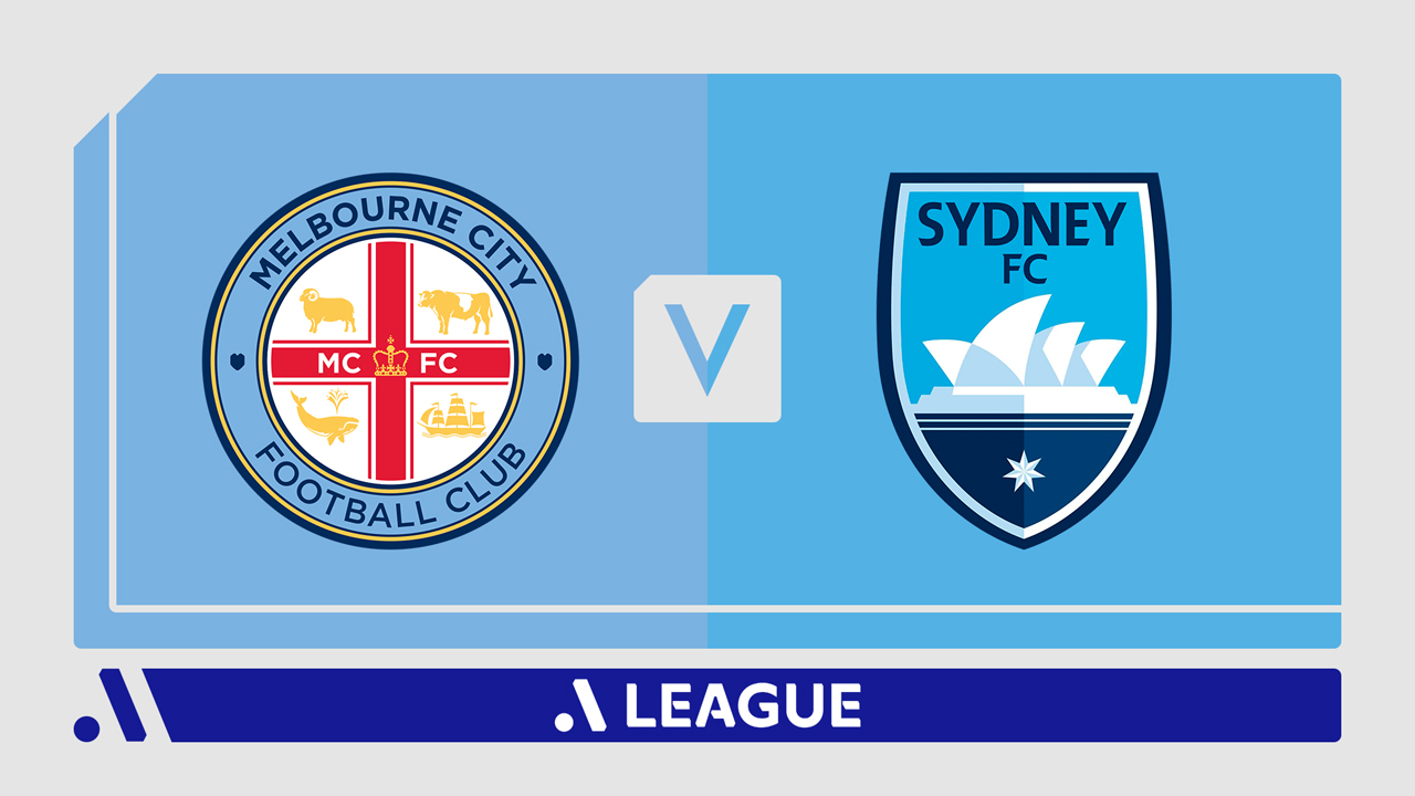 Melbourne City vs Sydney FC poster