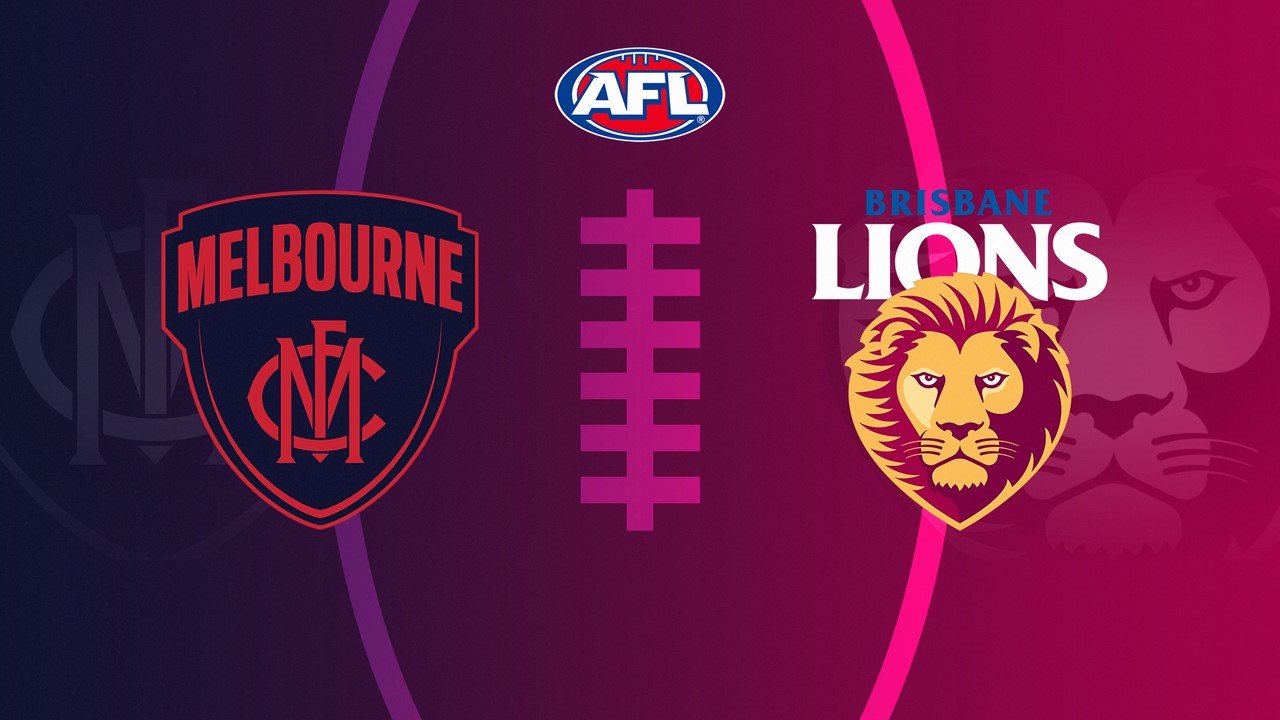 Melbourne Football Club vs Brisbane Lions poster