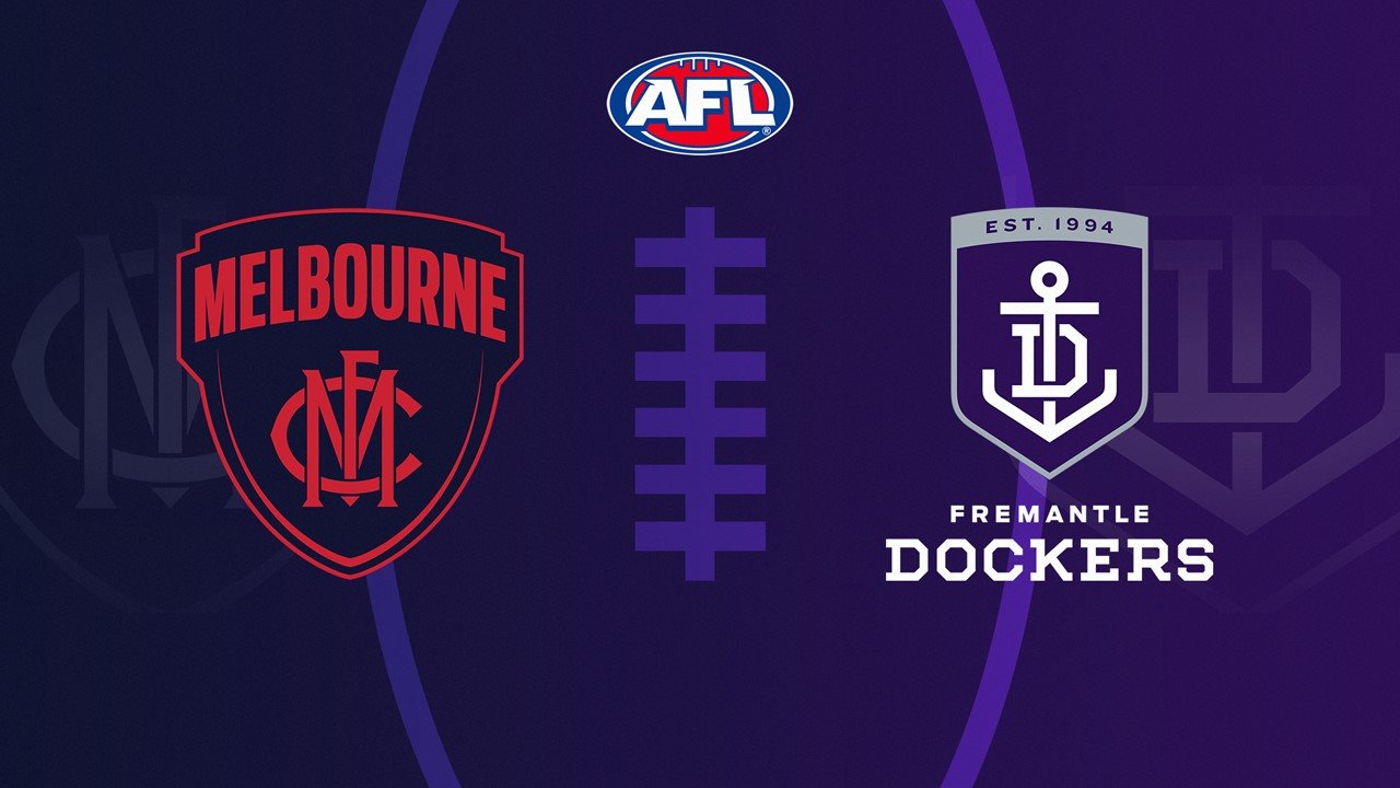 Melbourne Football Club vs Fremantle Football Club poster