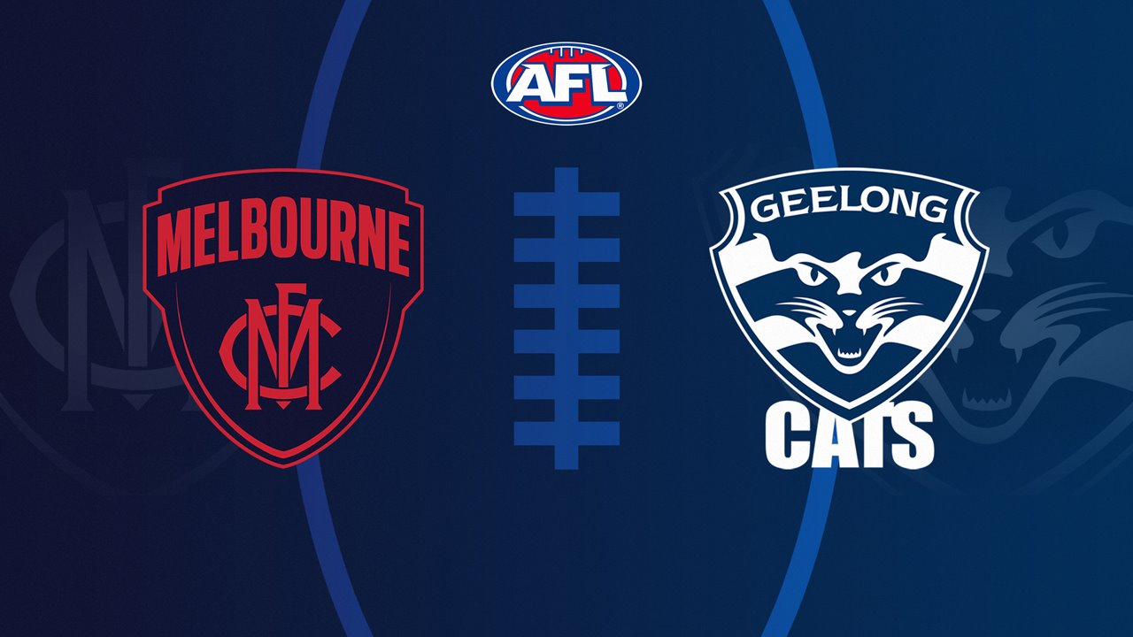 Melbourne Football Club vs Geelong Football Club poster
