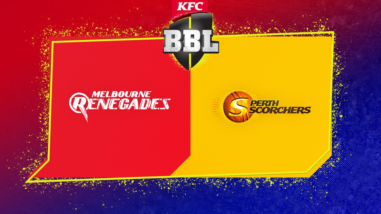 Melbourne Renegades vs Perth Scorchers poster