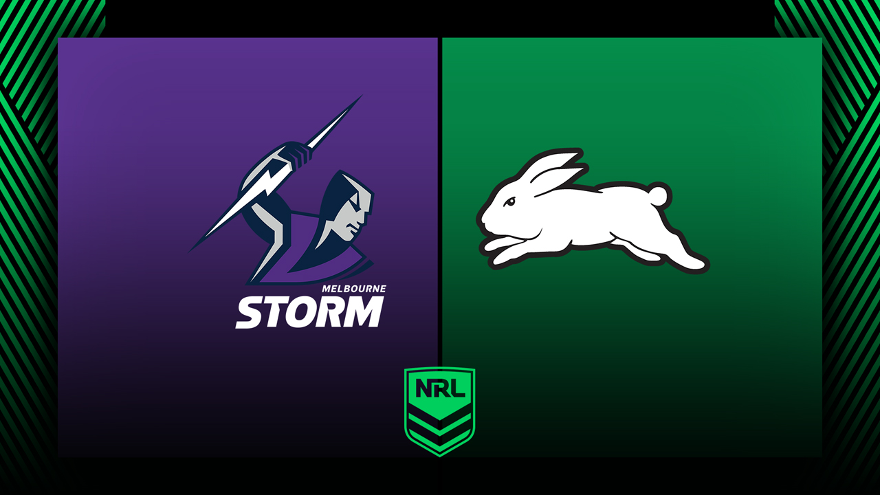 Melbourne Storm vs South Sydney Rabbitohs poster