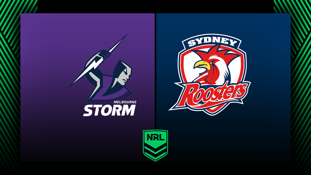 Melbourne Storm vs Sydney Roosters poster