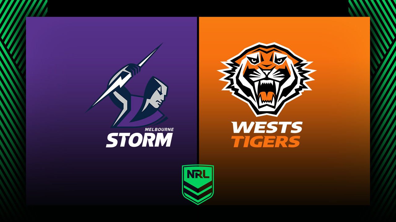 Melbourne Storm vs Wests Tigers poster