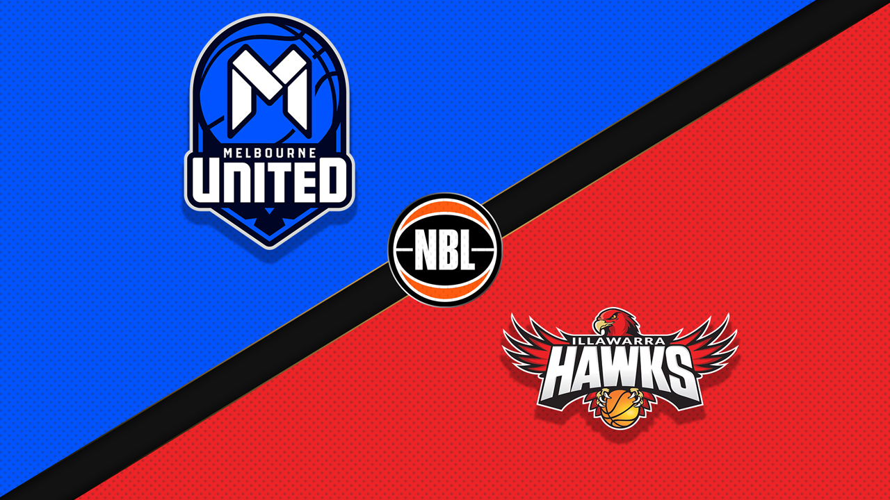 Melbourne United vs Illawarra Hawks poster