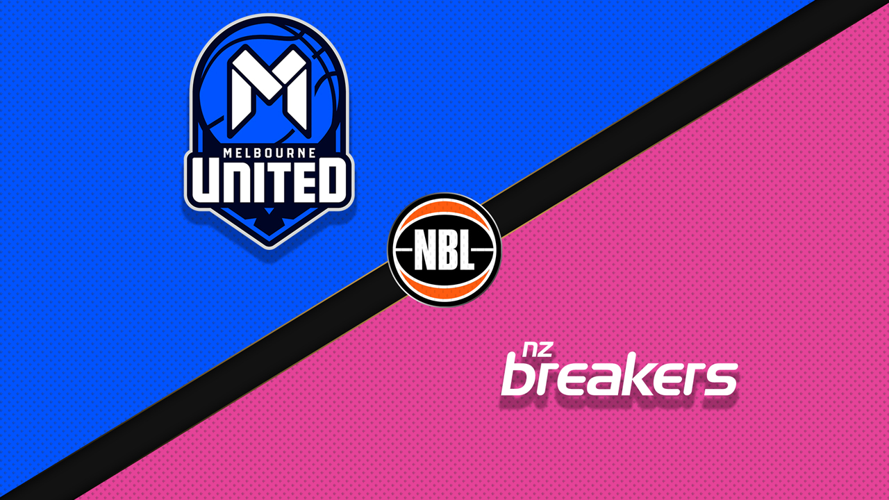 Melbourne United vs New Zealand Breakers poster