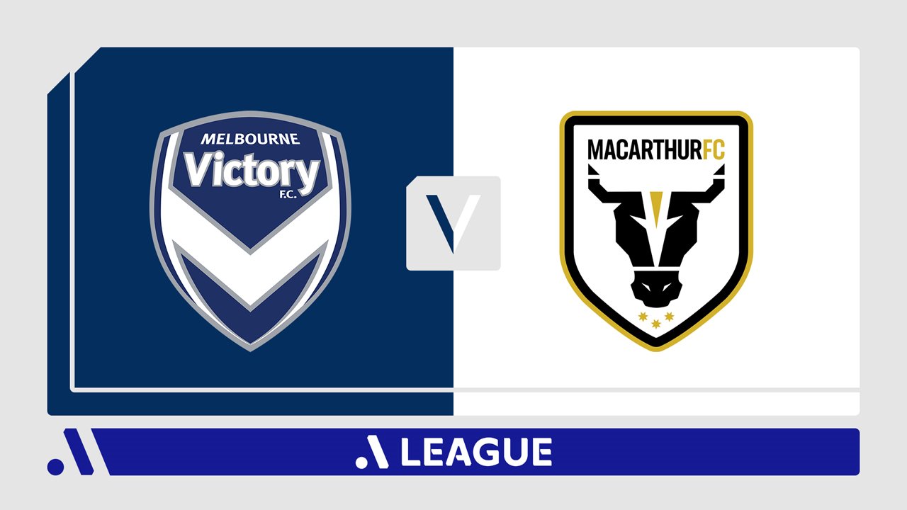 Melbourne Victory vs Macarthur FC poster