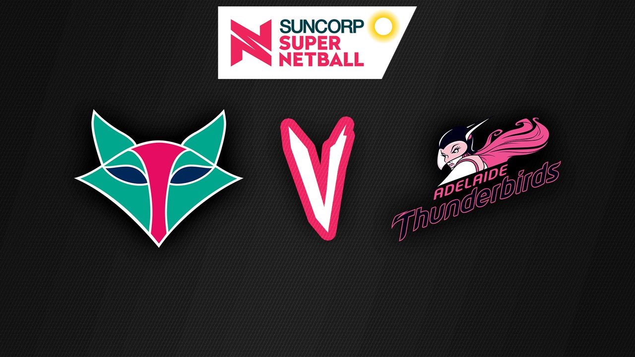 Melbourne Vixens vs Adelaide Thunderbirds poster