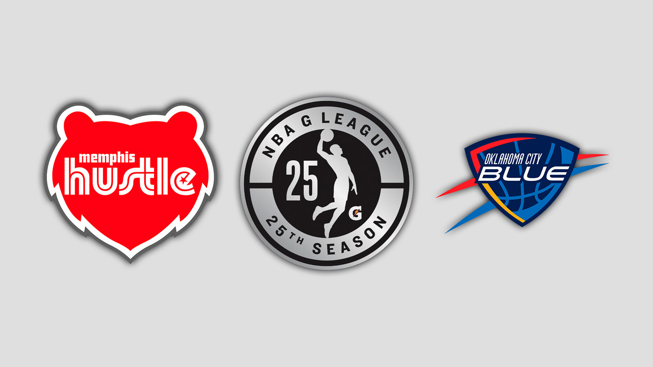 Memphis Hustle vs Oklahoma City Blue poster