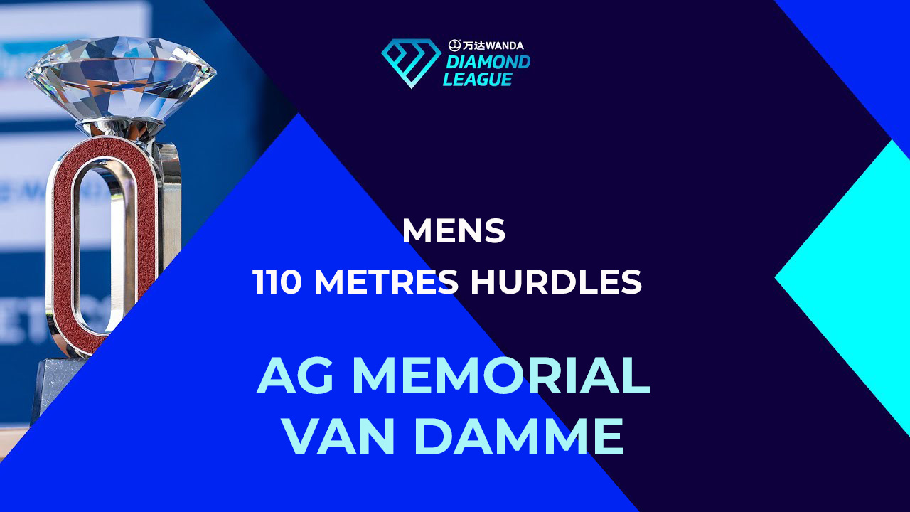 Mens 110 metres Hurdles Final at AG Memorial Van Damme image