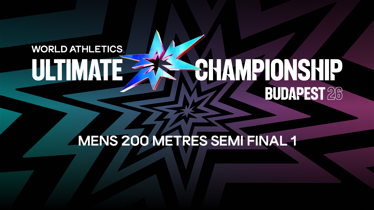 Mens 200 metres Semi Final 1