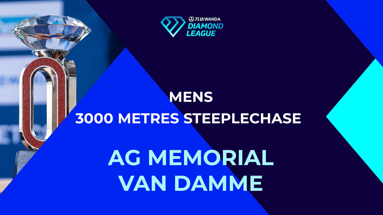 Mens 3000 metres Steeplechase Final at AG Memorial Van Damme image