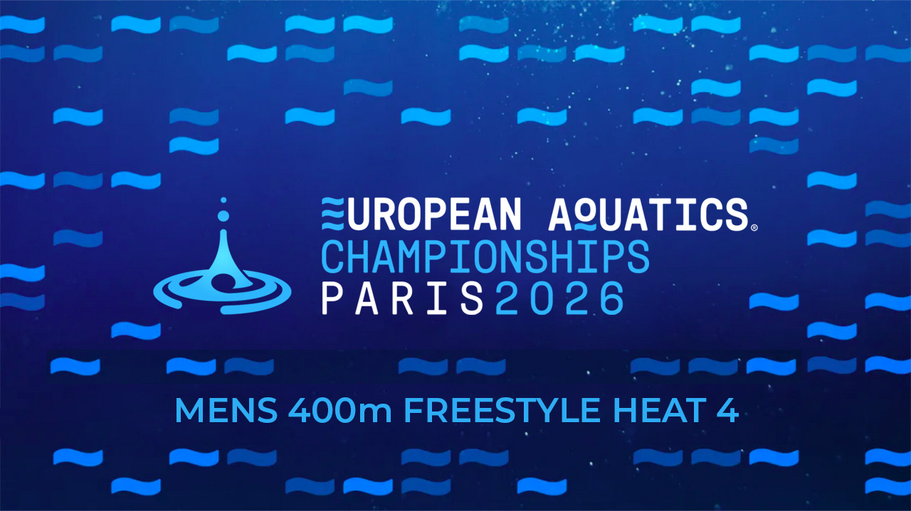 Mens 400m Freestyle Heat 4