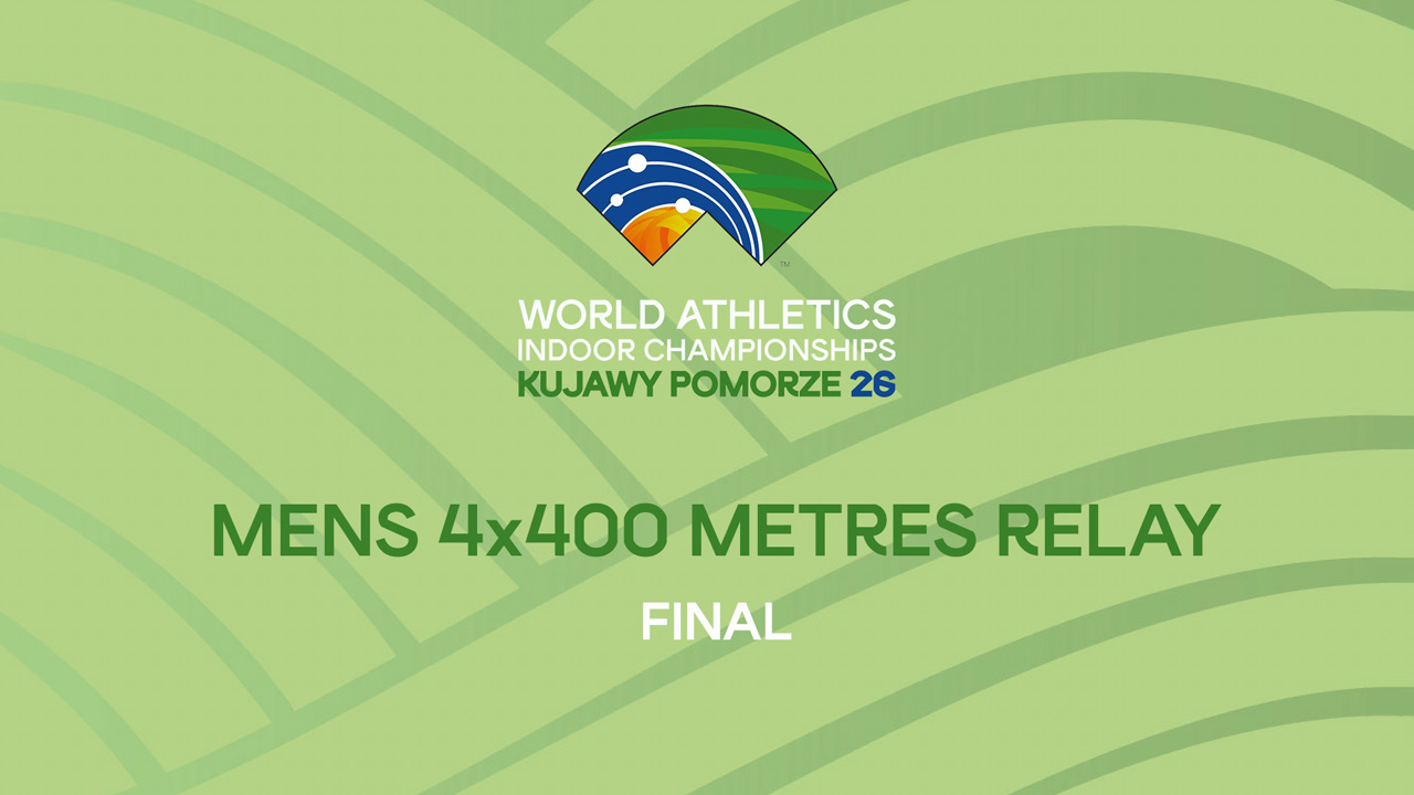 Mens 4×400 metres Relay Final