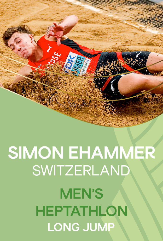 Mens Heptathlon Long Jump