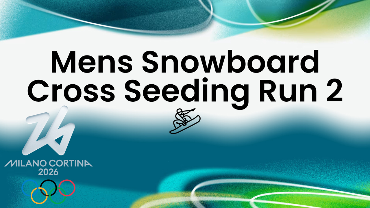 Mens Snowboard Cross Seeding Run 2 image