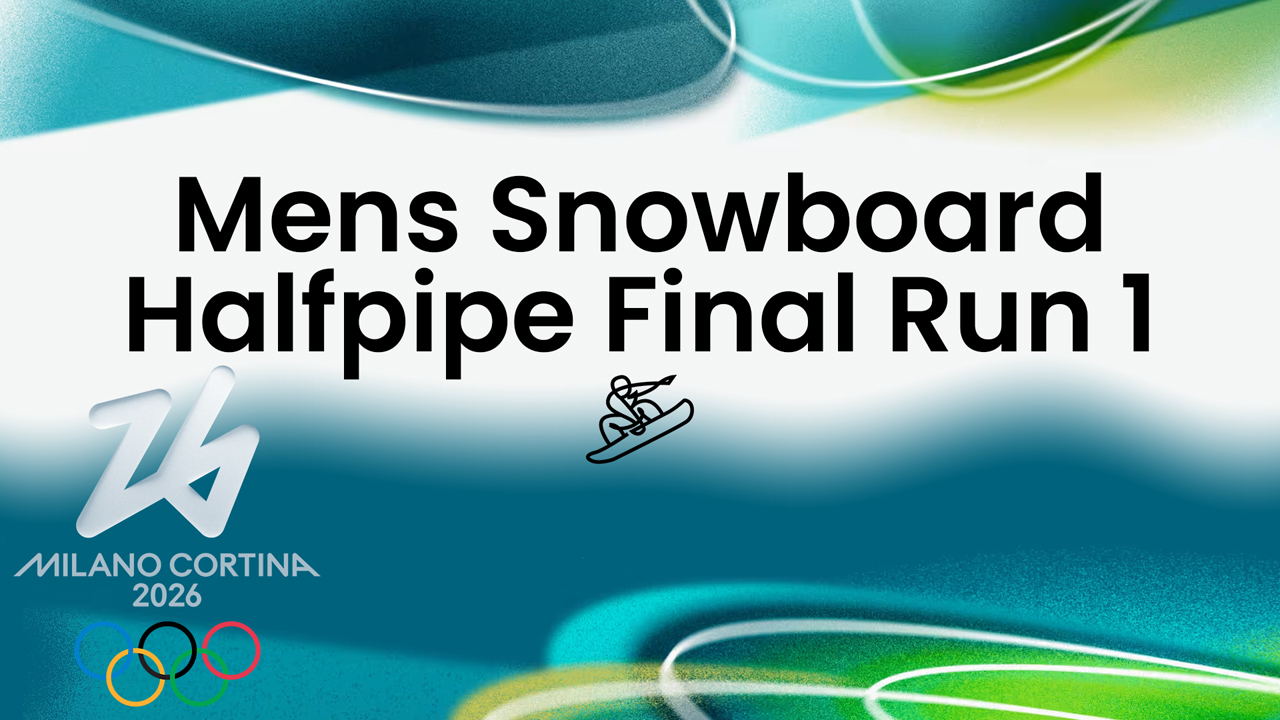 Mens Snowboard Halfpipe Final Run 1 image