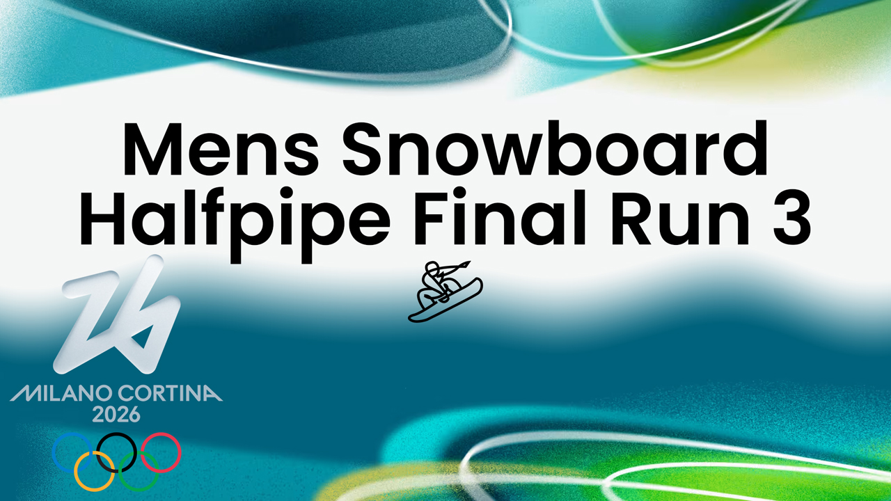 Mens Snowboard Halfpipe Final Run 3 image